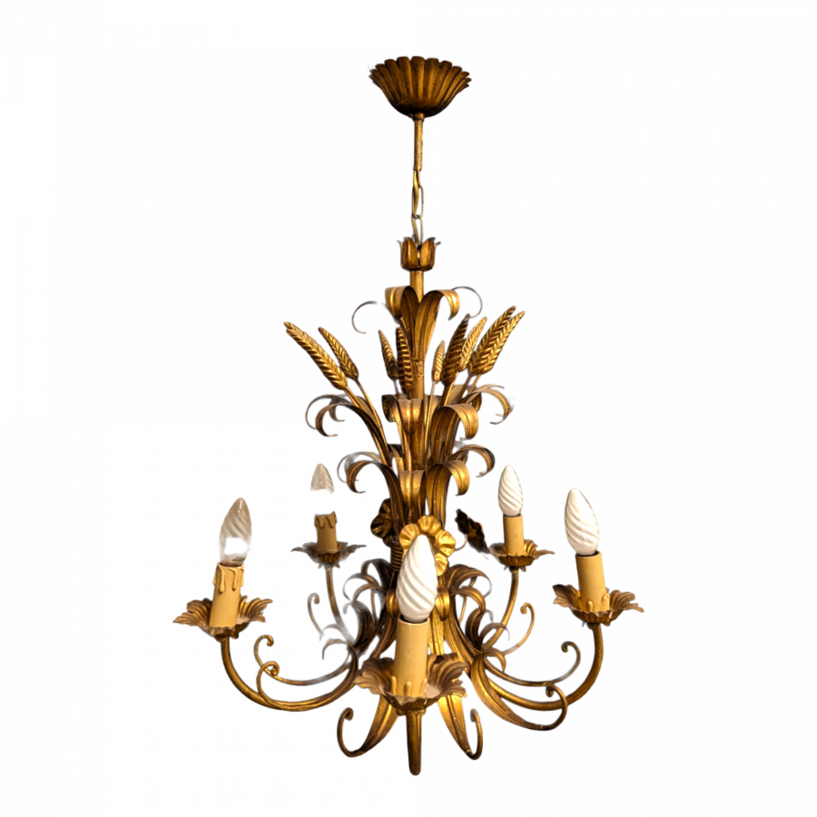 Lustre doré « Coco Chanel »