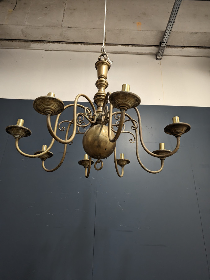 Lustre Hollandais en Laiton
