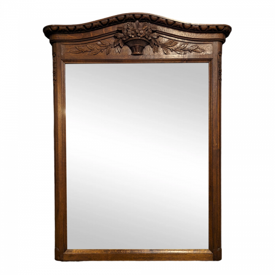 Miroir normand en chêne