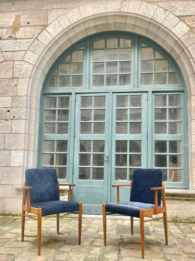 Fauteuil scandinave des années 50