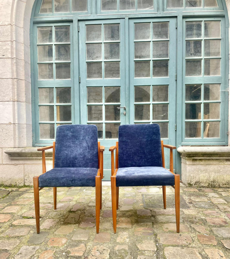Fauteuil scandinave des années 50