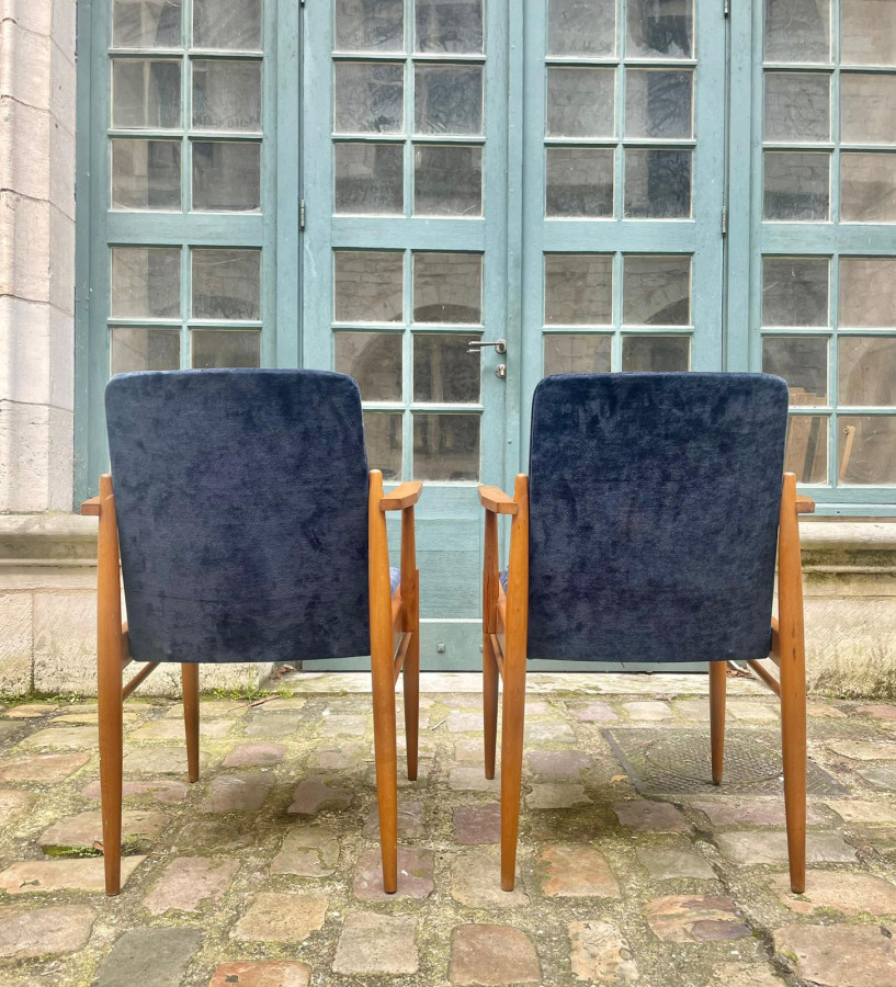 Fauteuil scandinave des années 50