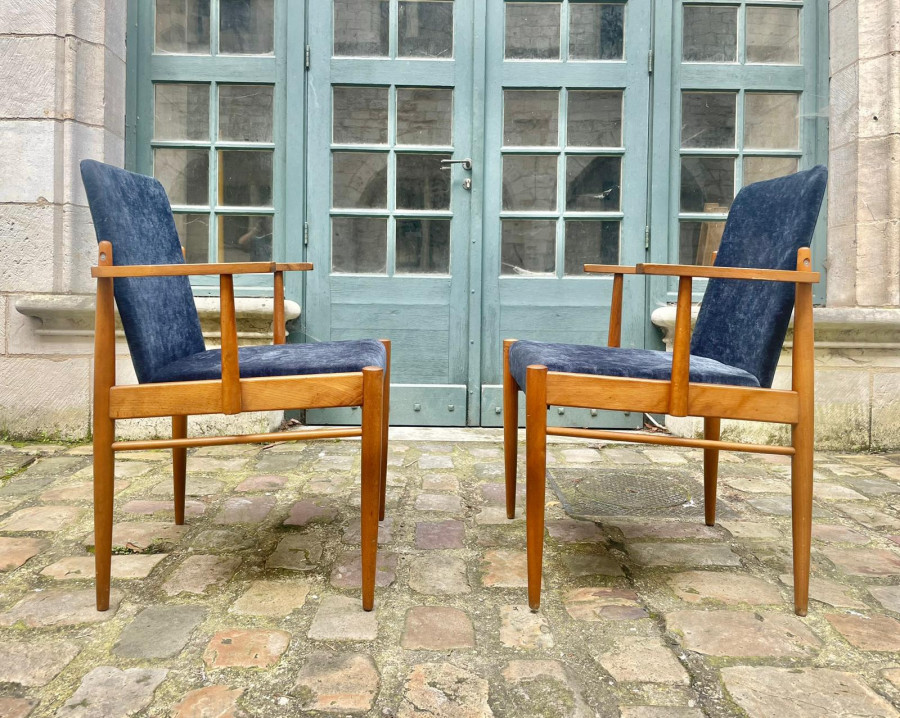 Fauteuil scandinave des années 50