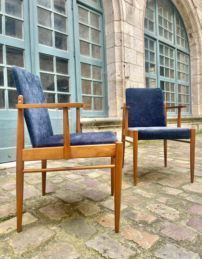 Fauteuil scandinave des années 50