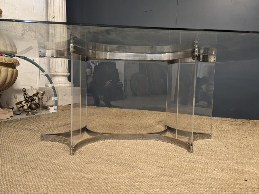 Table en verre de Alessandro Albrizzi