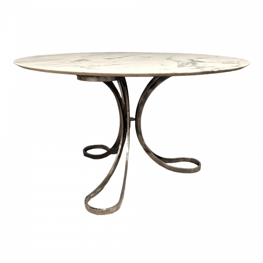 Table plateau marbre design Italien