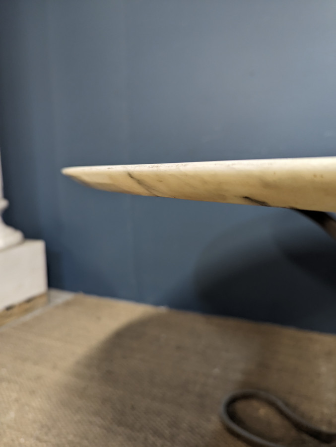 Table plateau marbre design Italien