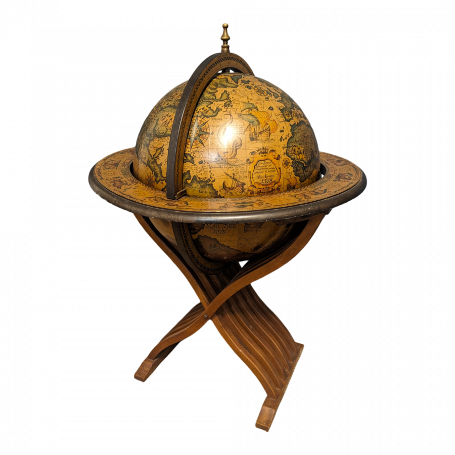 Bar globe terrestre mappemonde
