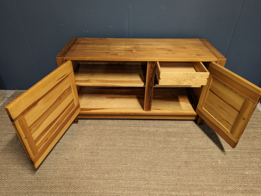 Buffet Bas meuble TV en Sapin
