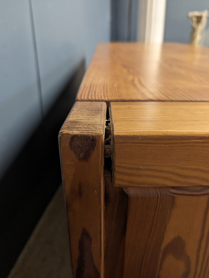 Buffet Bas meuble TV en Sapin