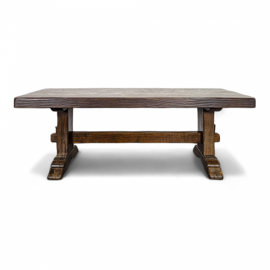 Table de monastère en chêne massif