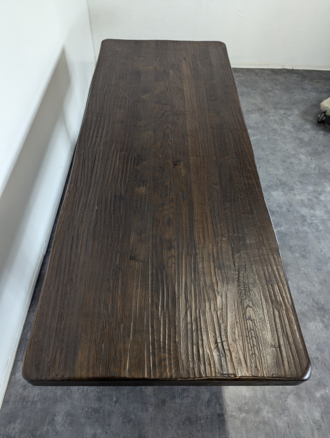 Table de monastère en chêne massif