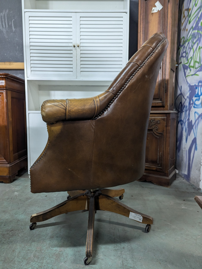 Fauteuil de bureau chesterfield