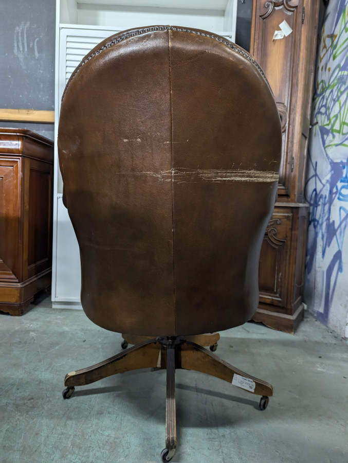 Fauteuil de bureau chesterfield