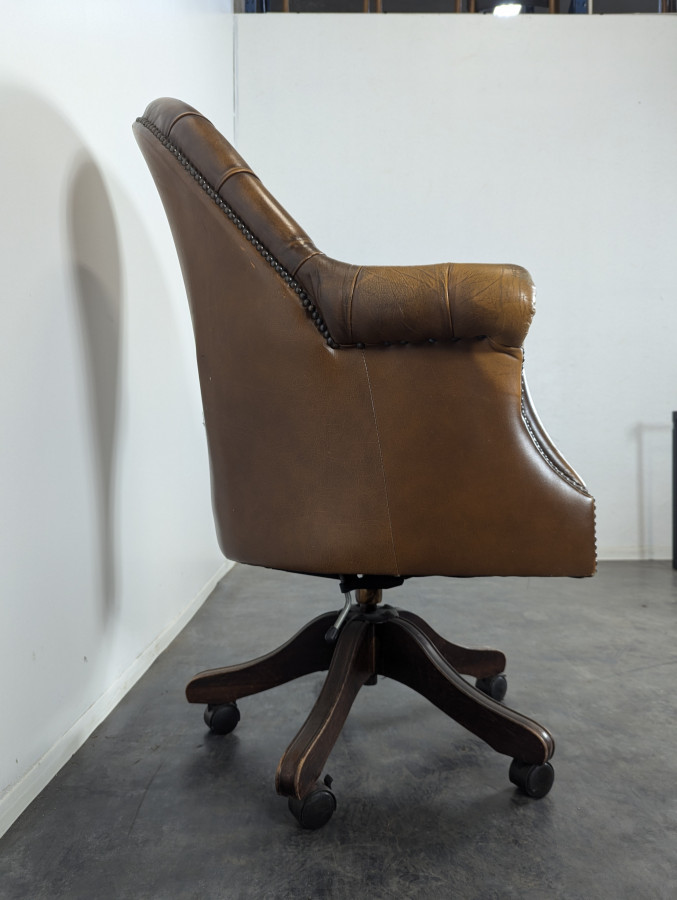 Fauteuil de bureau chesterfield