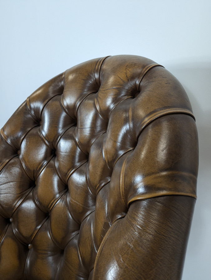 Fauteuil de bureau chesterfield