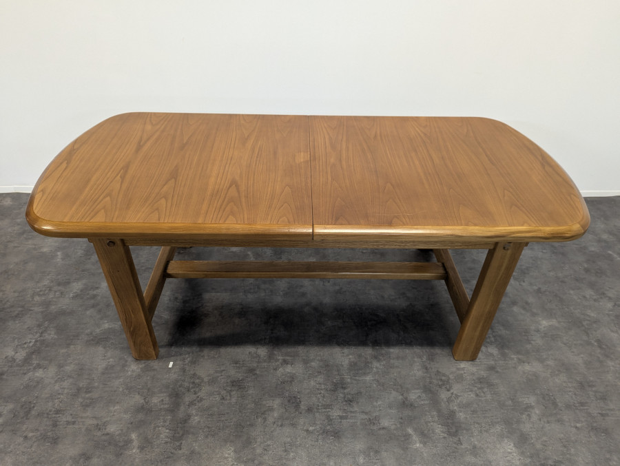 Table en orme massif avec allonge