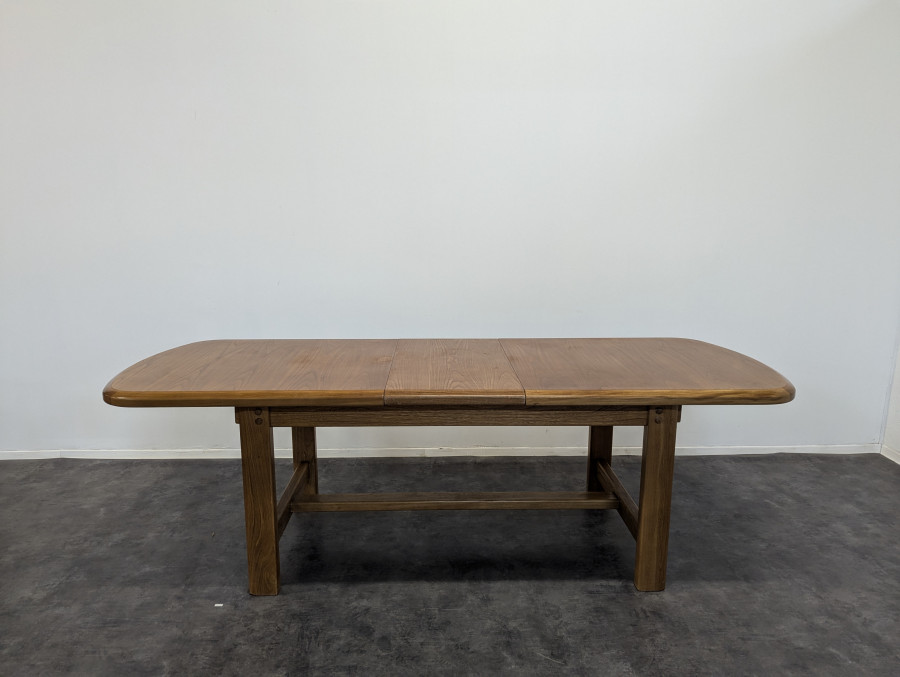 Table en orme massif avec allonge