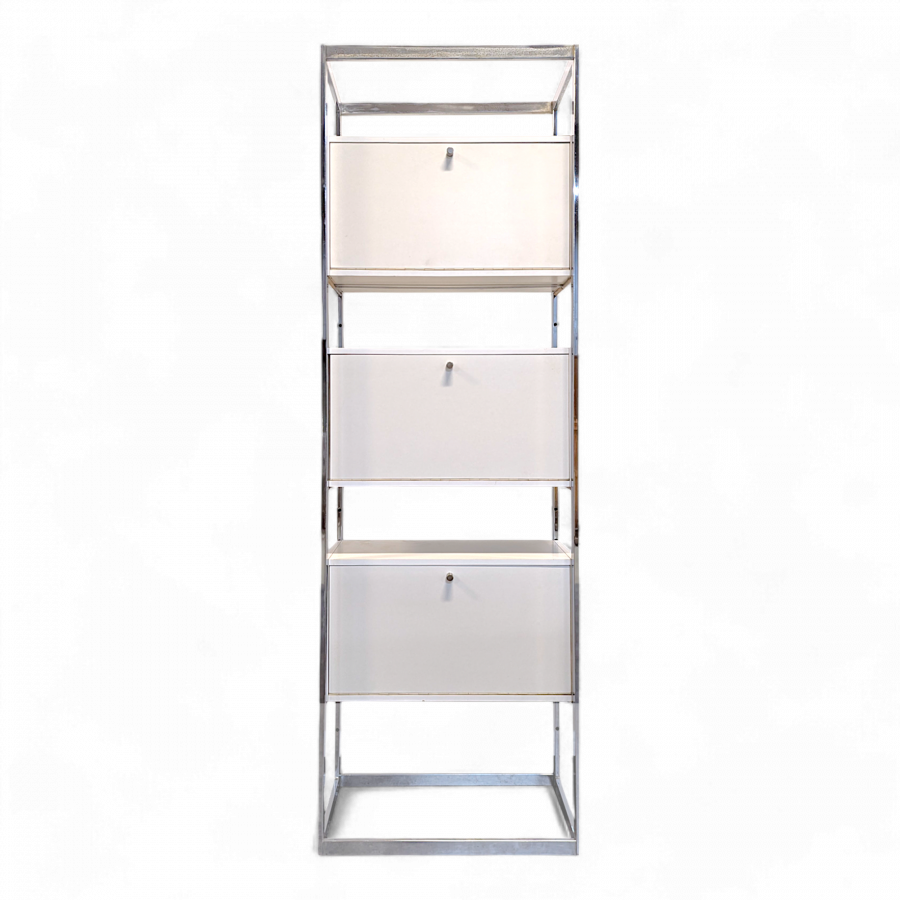 Etagère Roche Bobois en Chrome