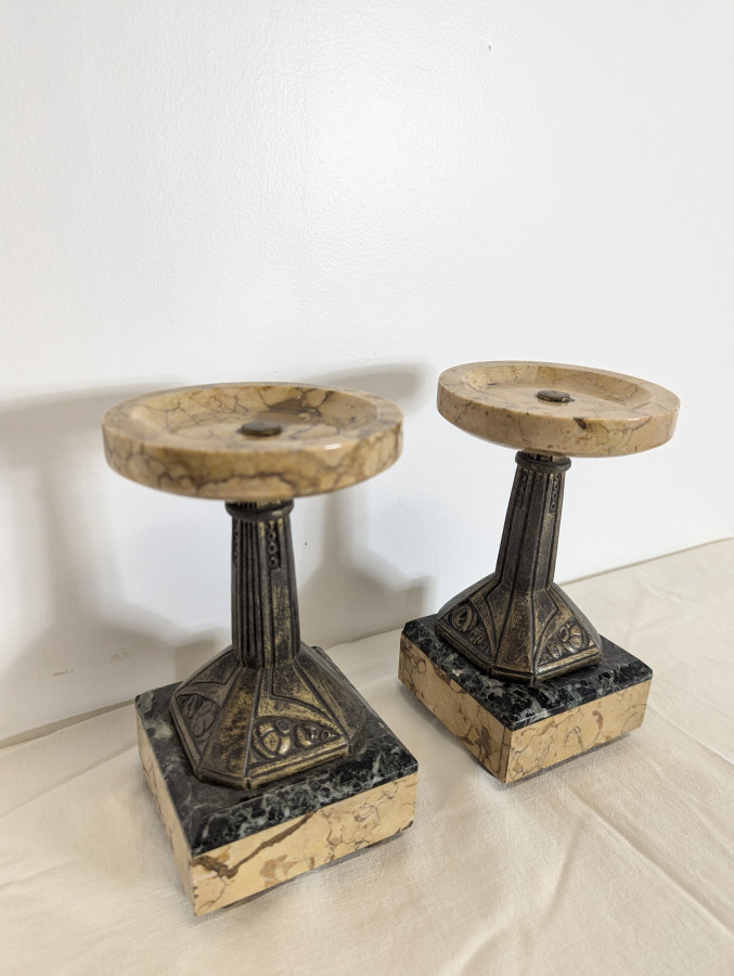 Pendule garniture de cheminée de style Art Déco