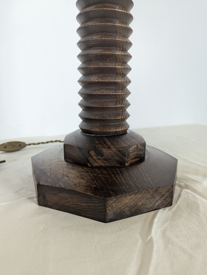 Lampe de chevet brutaliste DLG Dudouyt