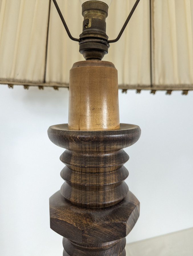Lampe de chevet brutaliste DLG Dudouyt