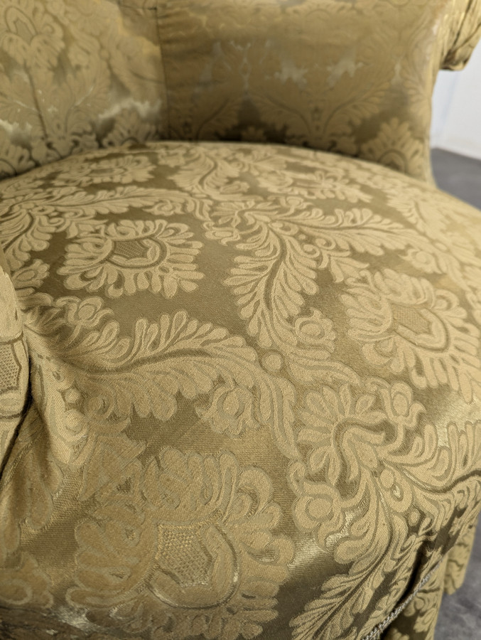Paire de fauteuil crapaud époque Napoléon III