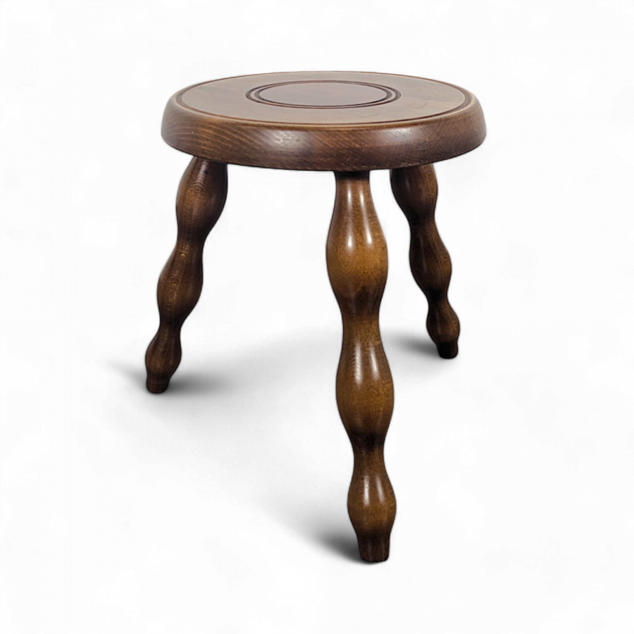 Tabouret brutaliste DLG Dudouyt