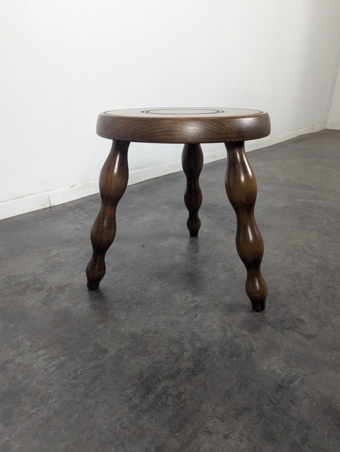 Tabouret brutaliste DLG Dudouyt