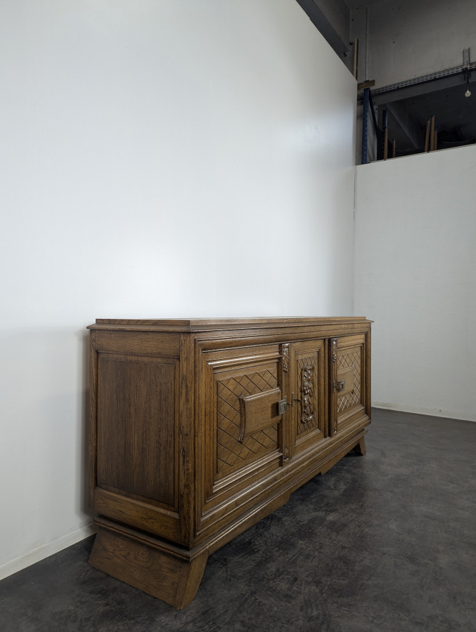 Enfilade des années 40 en chêne
