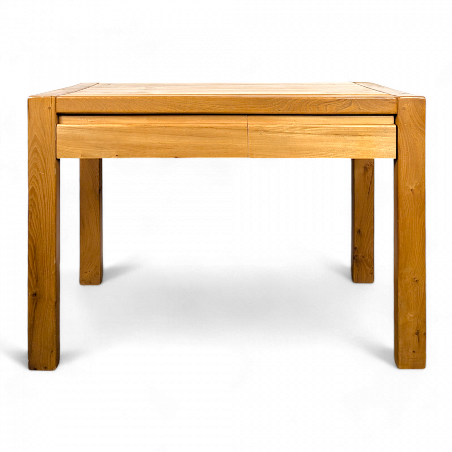 Bureau en orme massif Maison Regain