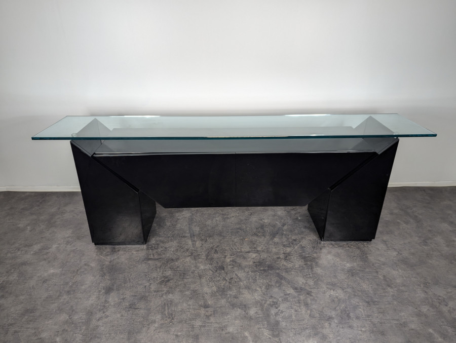 Buffet enfilade de Luigi Gorgoni pour Roche Bobois, 1980