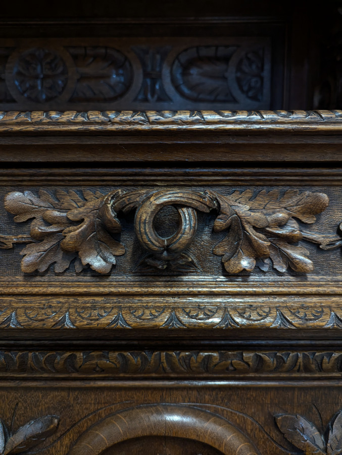 Buffet de chasse style renaissance thème chasse et pêche