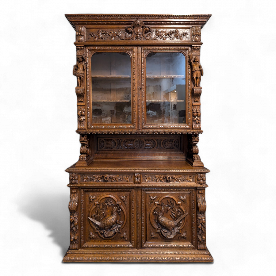 Buffet de chasse style renaissance thème chasse et pêche