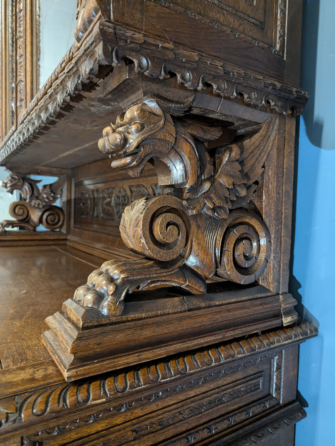 Buffet de chasse style renaissance thème chasse et pêche