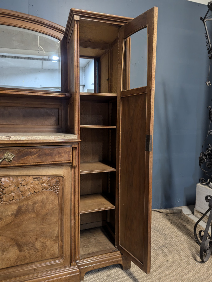 Buffet desserte art nouveau de l'école de Nancy
