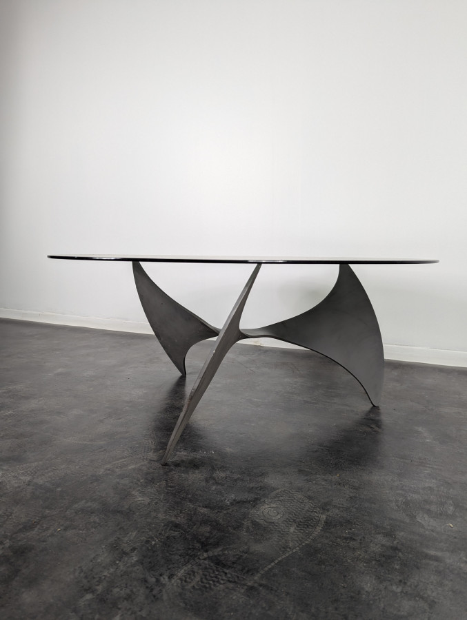 Table basse à hélice Knut Hesterberg