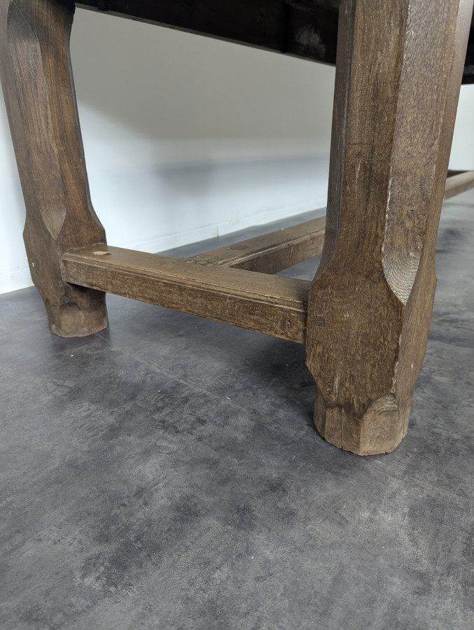 Table de ferme en chêne