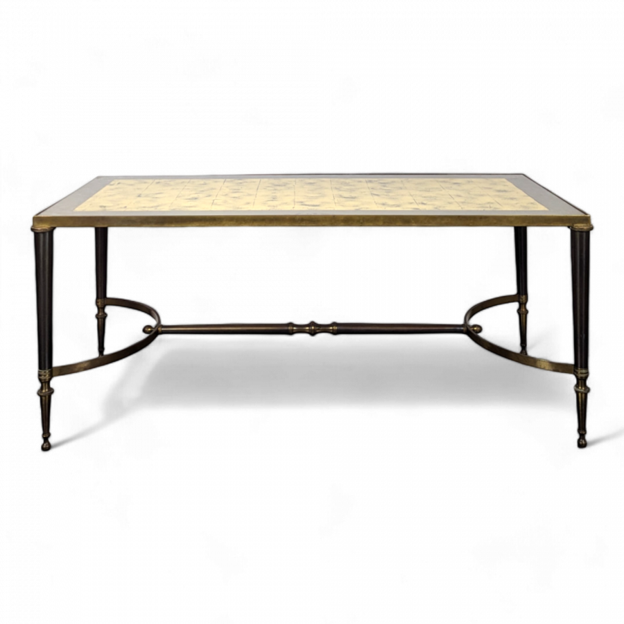 Table basse en feuille d'or DLG Maison Jansen