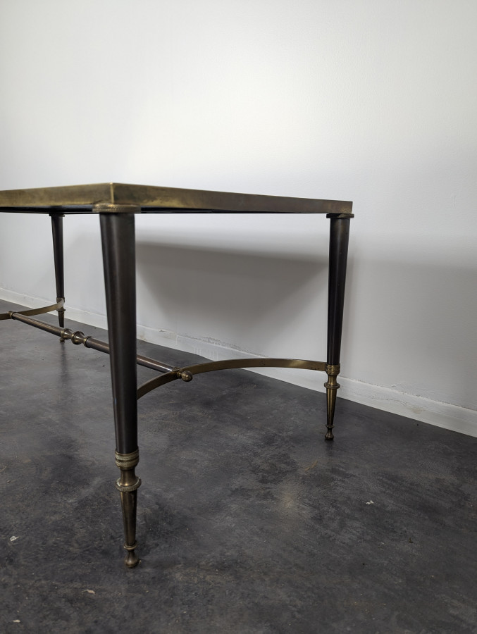 Table basse en feuille d'or DLG Maison Jansen