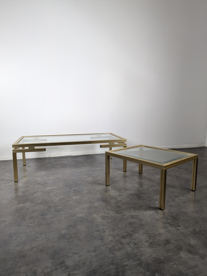 Tables basses gigognes par Pierre Vandel