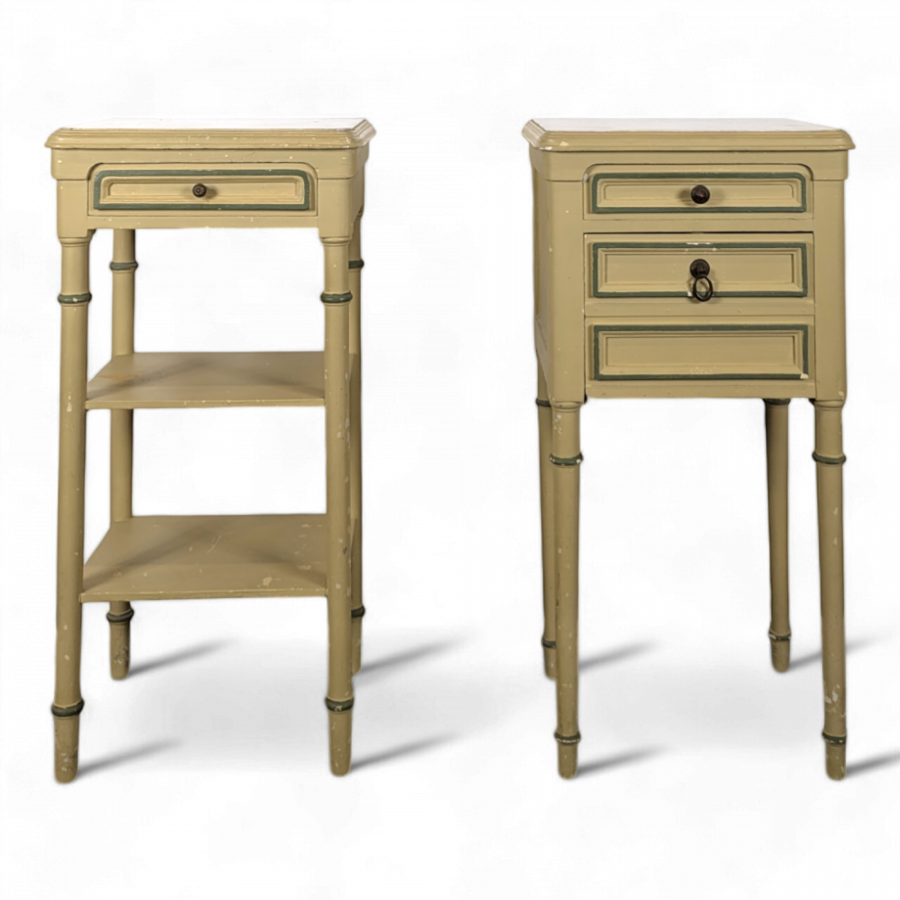 Paire de Chevets style Directoire rechampis