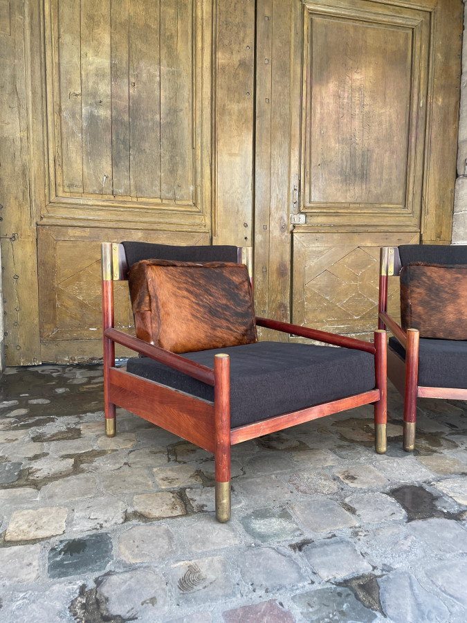 Paire de fauteuils de Carlo de Carli & Luigi Sormani