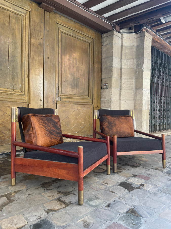 Paire de fauteuils de Carlo de Carli & Luigi Sormani