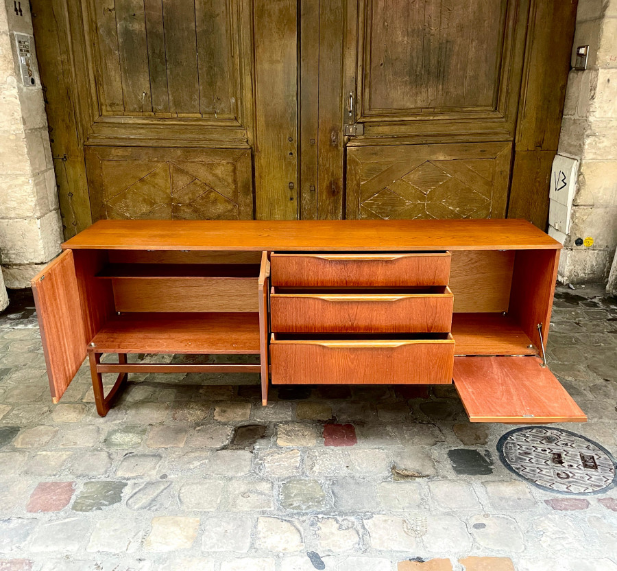 Enfilade scandinave en Teck