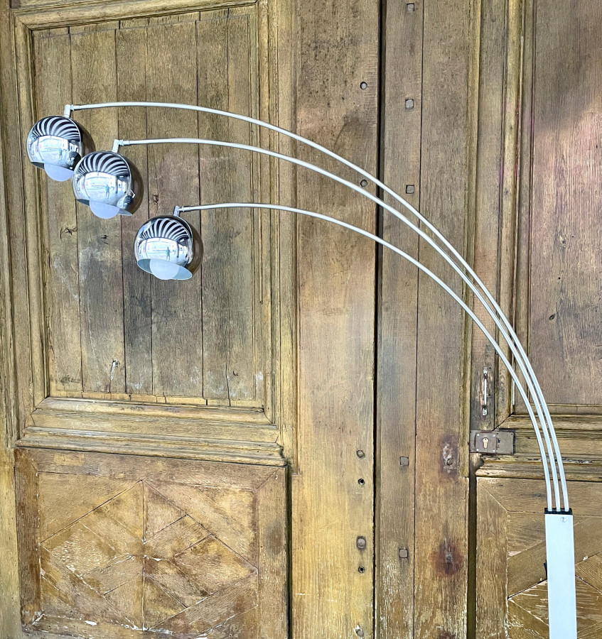 Lampadaire Muguets design Italien des années 70