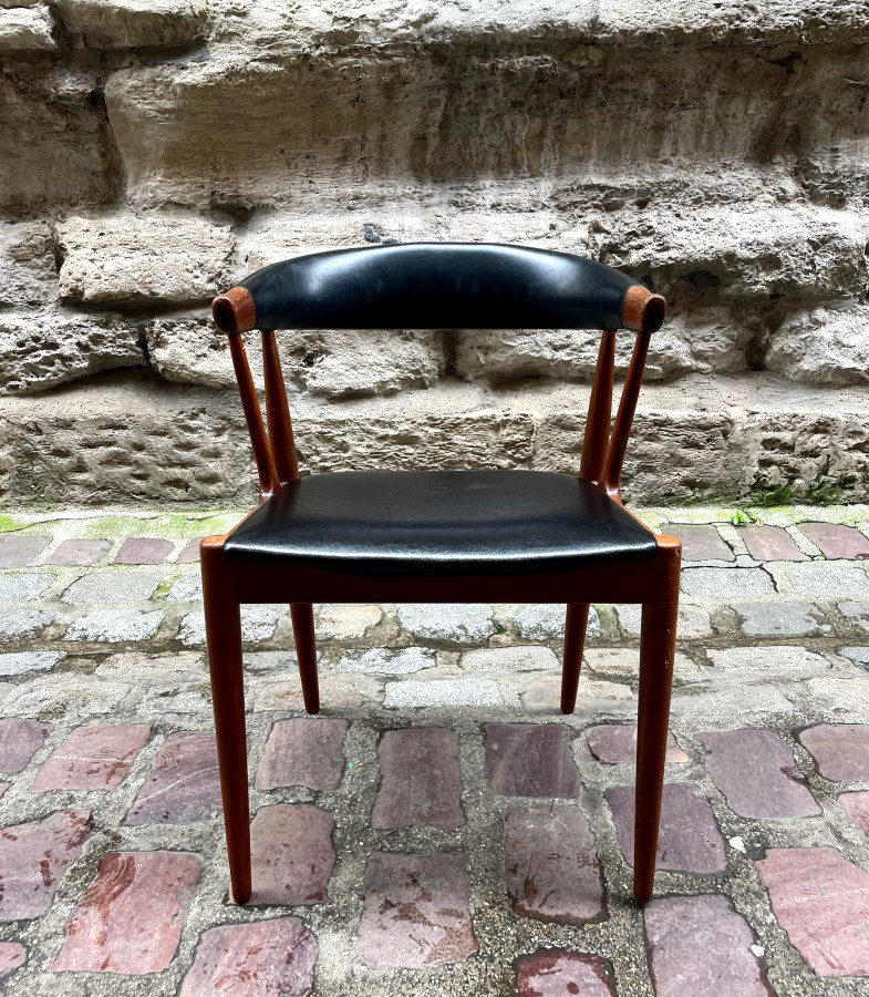 Série de 4 fauteuils scandinaves de Johannes Andersen, 1960