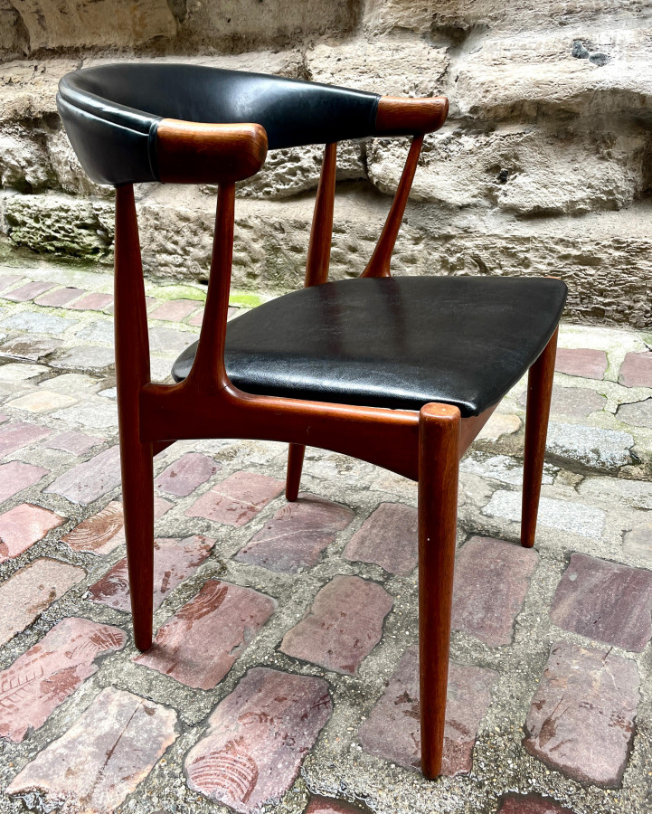 Série de 4 fauteuils scandinaves de Johannes Andersen, 1960