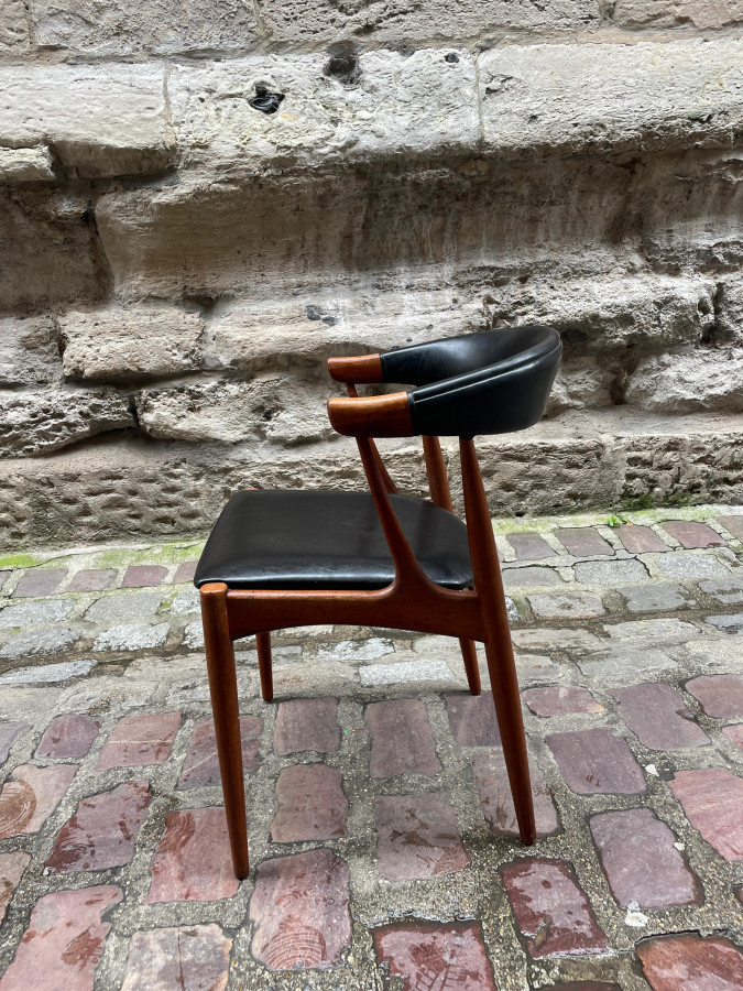 Série de 4 fauteuils scandinaves de Johannes Andersen, 1960