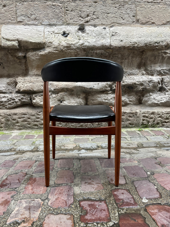 Série de 4 fauteuils scandinaves de Johannes Andersen, 1960